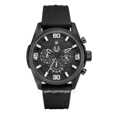 CHRIST VERRA Velocity Chrono CV 12254G-36 BLK Men's Watches Black Rubber Strap